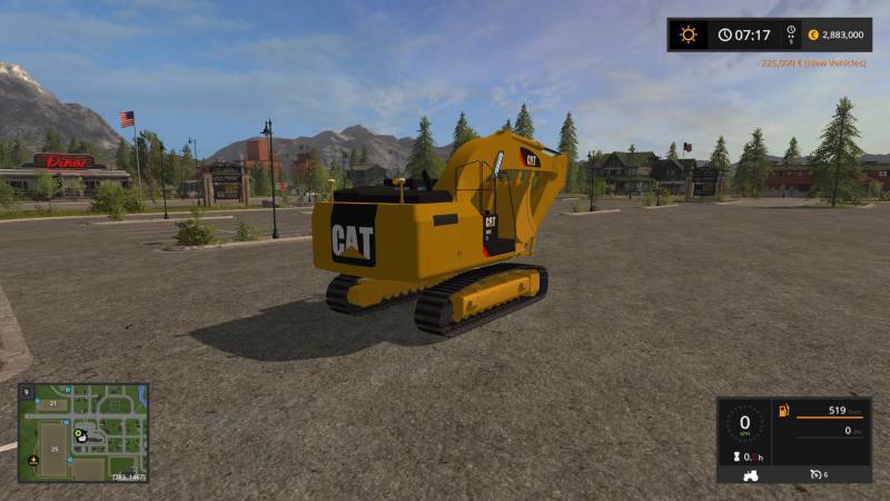 FS17 CATERPILLAR 329E EXCAVATOR V1.0 • Farming simulator 19, 17, 22 ...