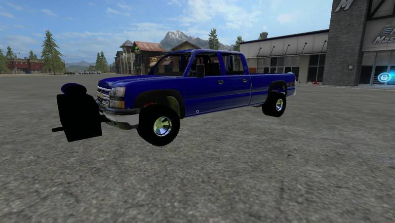 FS17 CHEVY SILVERADO 3500HD PULLING TRUCK V1.0 • Farming simulator 19 ...