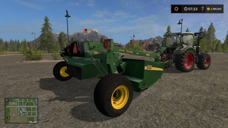 FS17 JOHN DEERE MOCO MOWER V1.0 • Farming simulator 19, 17, 22 mods ...