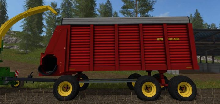 fs19 forage harvester trailer mod