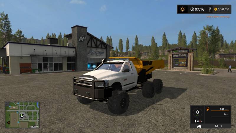 DODGE DUMP ROCK TRUCK V1.0 • Farming simulator 19, 17, 22 mods | FS19 ...