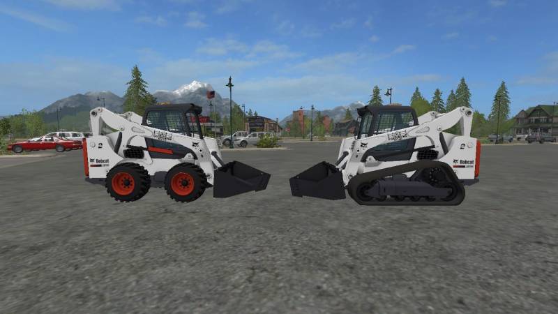 FS17 BOBCAT SKID STEER V1.0 • Farming simulator 19, 17, 22 mods | FS19 ...