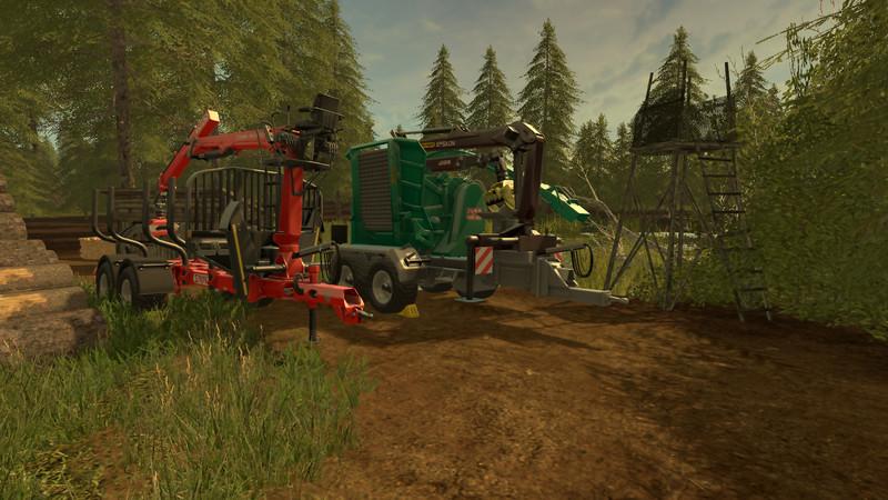 FS17 FORESTRY EQUIPMENT WITH DYNAMIC HOSES V1.0 • Farming simulator 19 ...