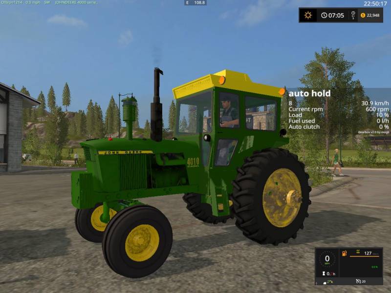 FS17 JOHN DEERE 4000 SERIES V1.0 • Farming simulator 19, 17, 22 mods ...