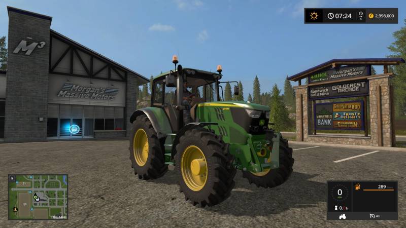 Fs17 John Deere 6115m By Agentore • Farming Simulator 19 17 22 Mods Fs19 17 22 Mods 4609