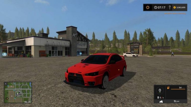 FS17 MITSUBISHI LANCER EVO X V1.0 • Farming simulator 19, 17, 22 mods ...