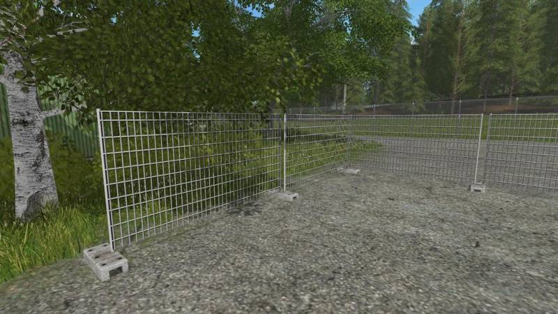 FS17 CONSTRUCTION FENCE (PREFAB) V1.0.0.0 • Farming simulator 19, 17 ...