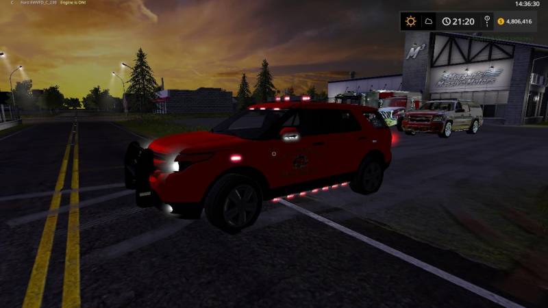 Fs17 Fire Trucks Idk V1.0 • Farming Simulator 19, 17, 22 Mods 