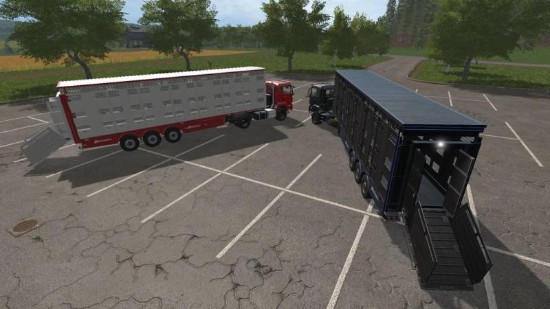 Fs17 Livestock Trailer Pack Chicken Edition V1 • Farming Simulator 19 17 22 Mods Fs19 17 1233