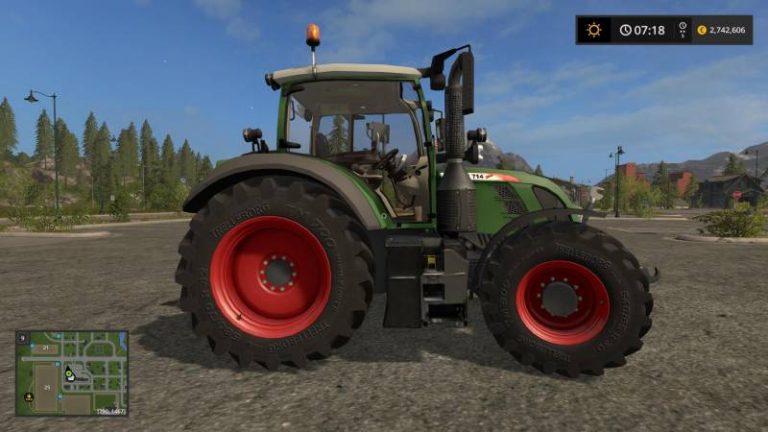 FS17 FENDT 714 VARIO SCR V1.0.0.1 • Farming simulator 19, 17, 22 mods ...