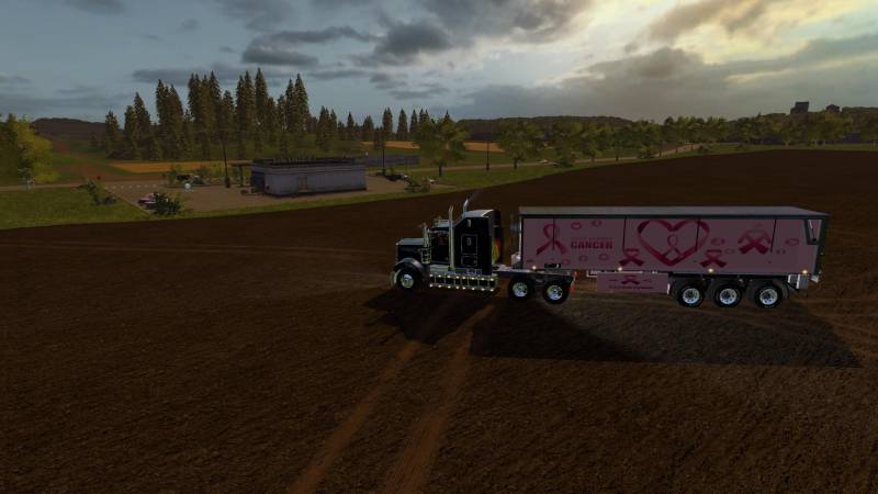 FS17 FIGHT CANCER TRAILER BULK V1.0 • Farming simulator 19, 17, 22 mods ...