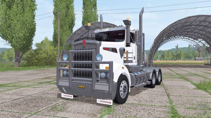 FS17 KENWORTH T908 DAYCAB V2.0 • Farming simulator 19, 17, 22 mods ...