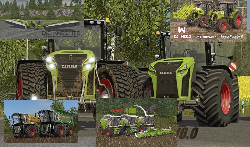 Мод dlc claas pack пак техники claas для farming simulator 2019