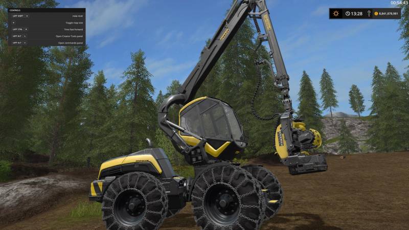 FS17 NRM17 PONSSE WOLVERINE V1.0 • Farming simulator 19, 17, 22 mods ...