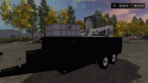 mac frameless dump trailer mod for farming simulator 2017