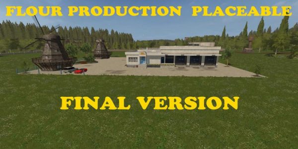 Fs17 Flour Production Placeable V11 • Farming Simulator 19 17 22 Mods Fs19 17 22 Mods 2993