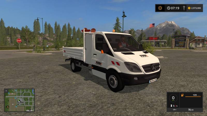 FS17 FTMODDING MERCEDES SPRINTER V1.0 • Farming simulator 19, 17, 22 ...