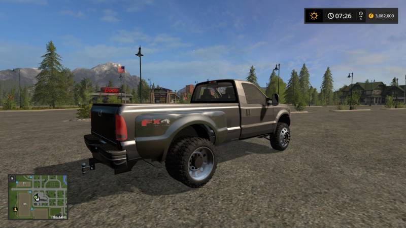 FS17 1999 FORD F-250 DRW FX4 V1.0 • Farming simulator 19, 17, 22 mods ...