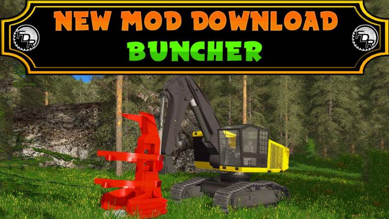 Fs17 Fdr Logging Buncher V10 • Farming Simulator 19 17 22 Mods Fs19 17 22 Mods 3361