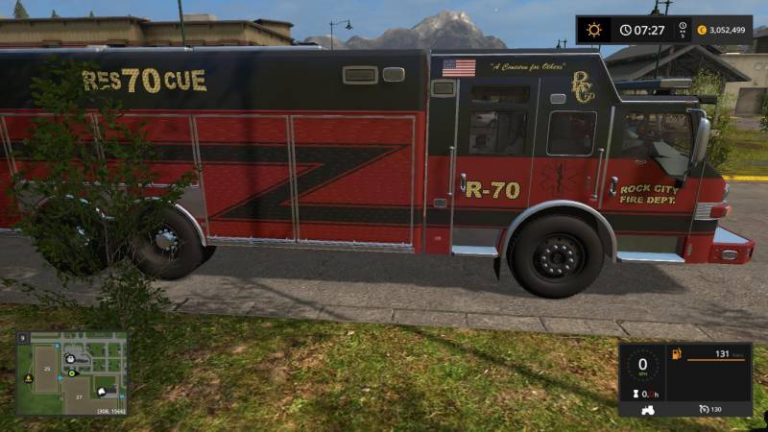 farming simulator 22 fire truck mods