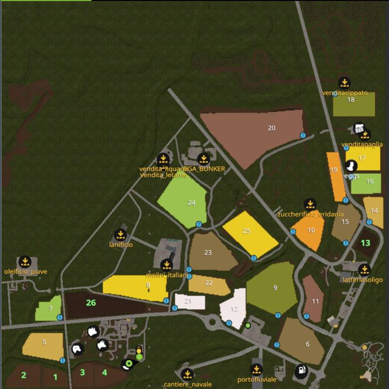 Fs17 Valli Del Delta Del Po V14 Seasons Redy With Local Clima • Farming Simulator 19 17 22 2767