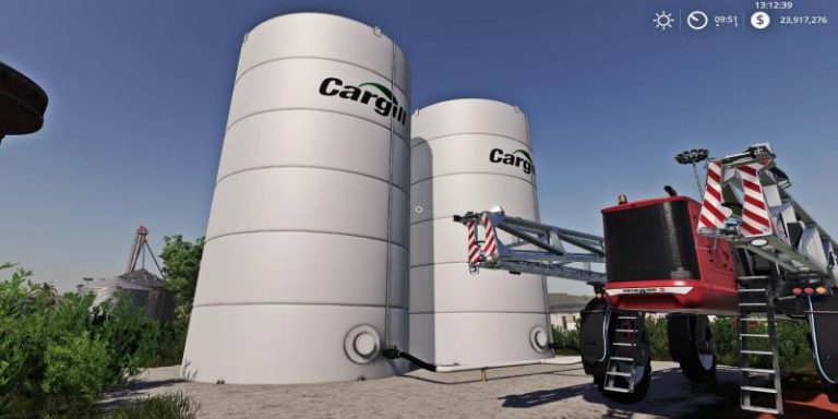 Fs19 Placeable Cargill Liquid Fert Refill Tanks V10 • Farming Simulator 19 17 22 Mods Fs19 5722