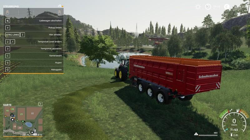 Fs19 Self Loading Wagon Rapide 8400w V10 • Farming Simulator 19 17 22 Mods Fs19 17 22 Mods 7259