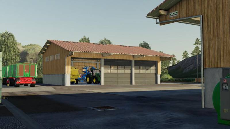 Fs19 Composite Machine Sheds V1000 • Farming Simulator 19 17 22 Mods Fs19 17 22 Mods 7708