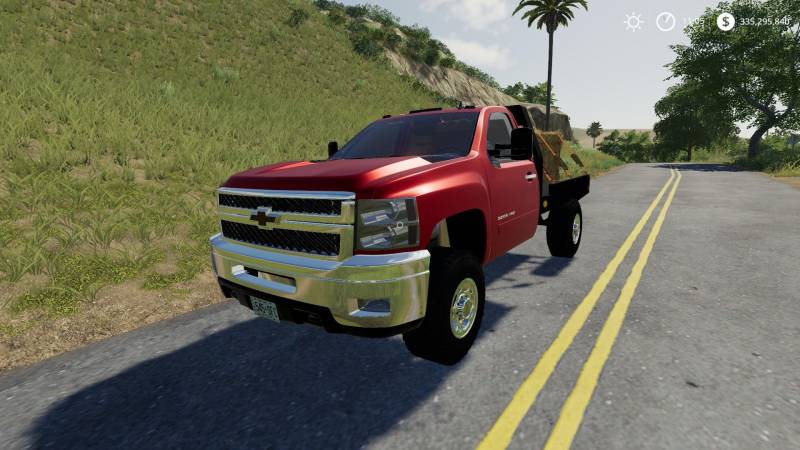 Fs19 2010 Silverado 2500hd Flatbed V1.0 • Farming Simulator 19, 17, 22 