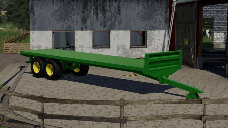 FS19 BALE TRAILER 9,75M V1.0.0.0 • Farming simulator 19, 17, 22 mods ...