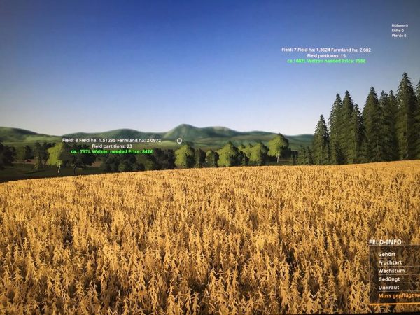 FS19 FIELDDATA BETA V0.0.0.2 • Farming simulator 19, 17, 22 mods | FS19 ...