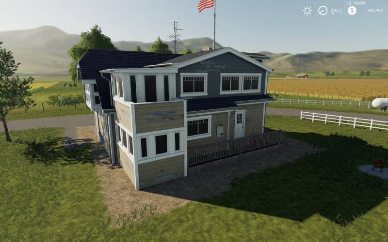 Fs19 Farm House Placeable Residential House 8 V10 • Farming Simulator 19 17 22 Mods Fs19 1093