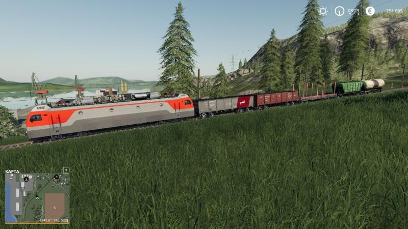 farming simulator 19 detach train cars