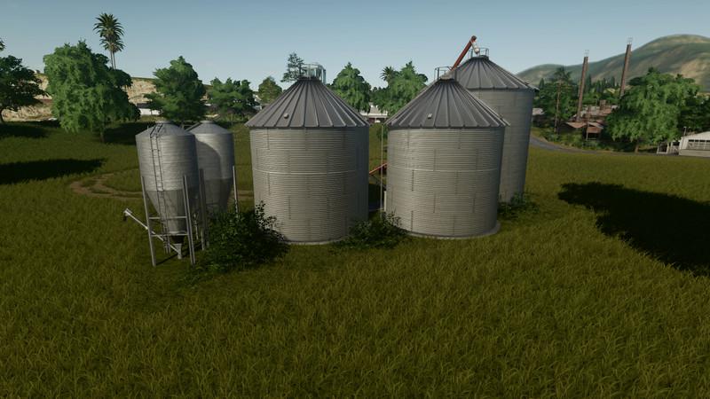 Fs19 Large Grain Silo V1000 • Farming Simulator 19 17 22 Mods Fs19 17 22 Mods 9386