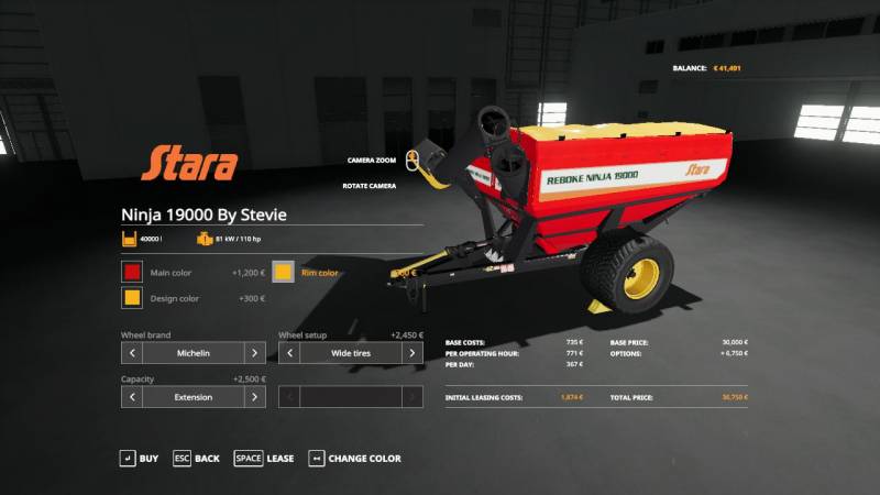 farming simulator 17 auger wagon