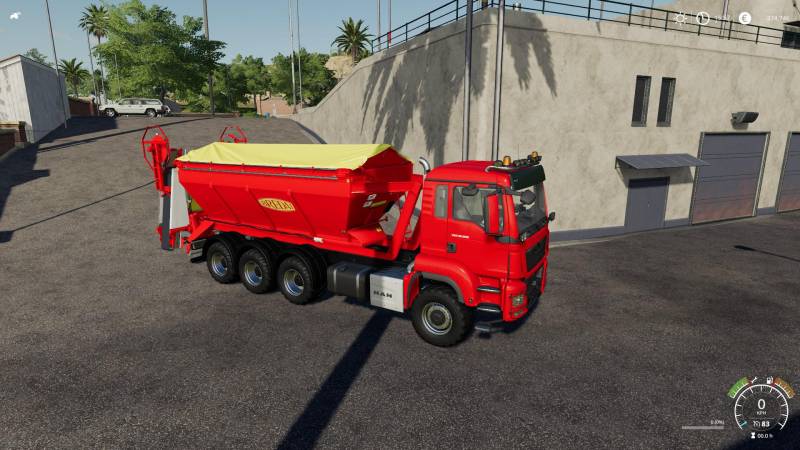 FS19 BREDAL HOOKLIFT FERTILIZE SPREADER V1.0.0.0 • Farming simulator 19 ...