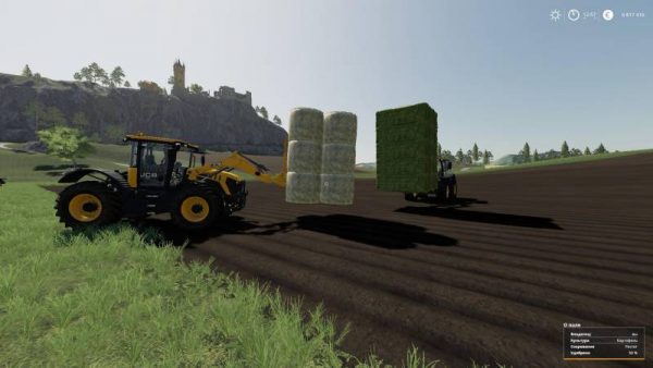 FS19 FORKS WITH BALE LOADING V1.0.0.0 • Farming simulator 19, 17, 22 ...