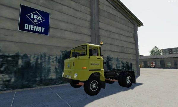 FS19 IFA W 50 HLS MIT FARBWAHL V1.0 • Farming simulator 19, 17, 22 mods ...