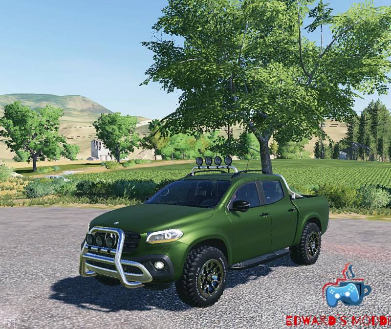 FS19 MERCEDES X CLASS FS19 V1.0 • Farming simulator 19, 17, 22 mods ...