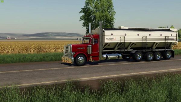 FS19 PETERBILT TENDER TRUCK V2.0 • Farming simulator 19, 17, 22 mods ...