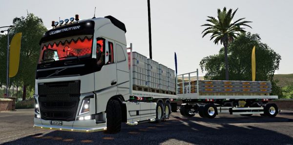 Fs19 Volvo Fh16 Aufbautenpack Update V12 • Farming Simulator 19 17 5046