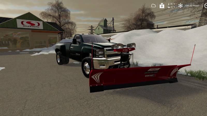 Fs19 2010 Chevy 3500 Long Bed Drw With Plow Mount V10 • Farming Simulator 19 17 22 Mods 9650