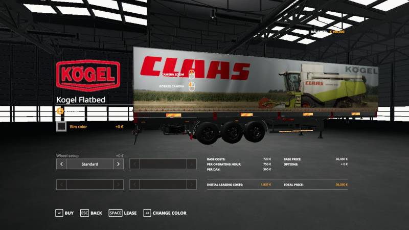 Fs19 Claas Kogel Autoloader Trailer V10 • Farming Simulator 19 17 22 Mods Fs19 17 22 Mods 3407