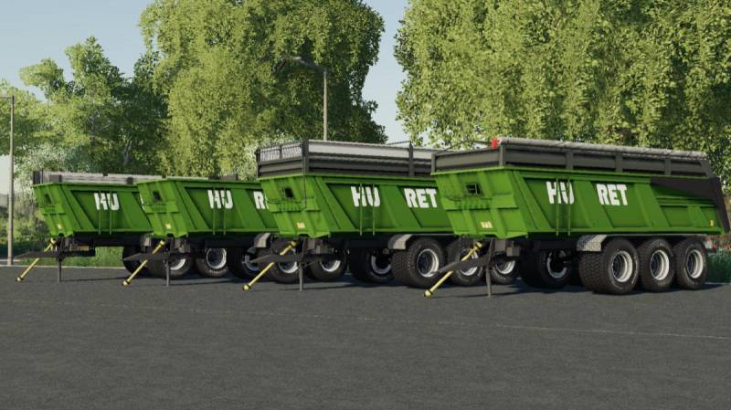 FS19 HURET 24T V1.0 • Farming simulator 19, 17, 22 mods | FS19, 17, 22 mods