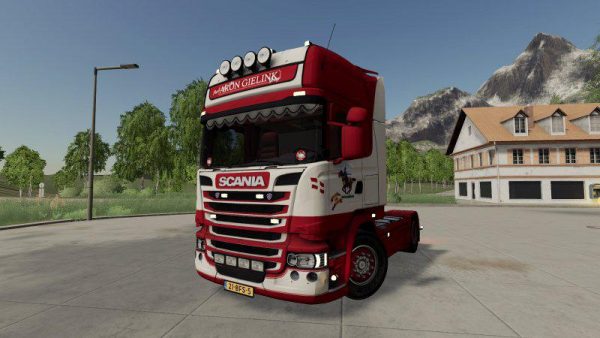 FS19 SCANIA R-SERIES TOPLINE 4X2 ARON GIELINK V1.0.0.0 • Farming ...