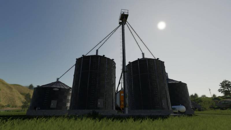 Fs19 Us Grain Silo Complex With Dryer V11 • Farming Simulator 19 17 22 Mods Fs19 17 22 Mods 3225