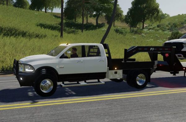 FS19 DODGE RAM 3500 FLATBED V1.0.0.0 • Farming simulator 19, 17, 22 ...