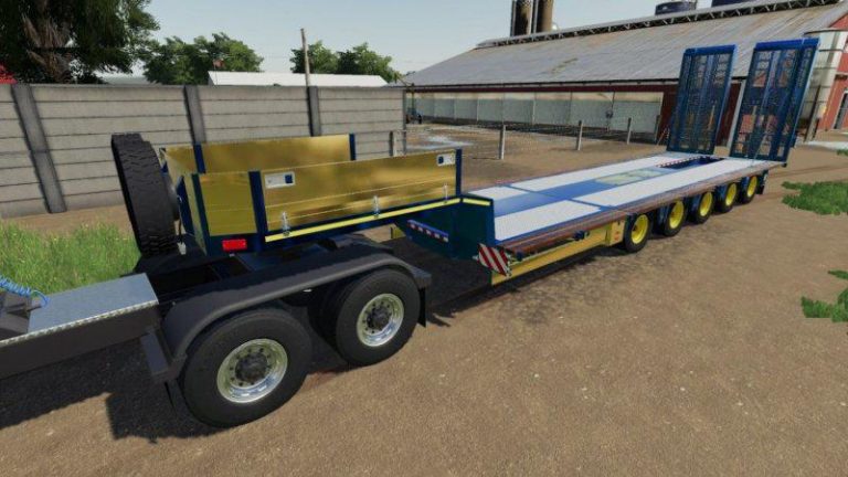 FS19 DOLL LOW LOADER TRAILER V1.0.0.0 • Farming simulator 19, 17, 22 ...