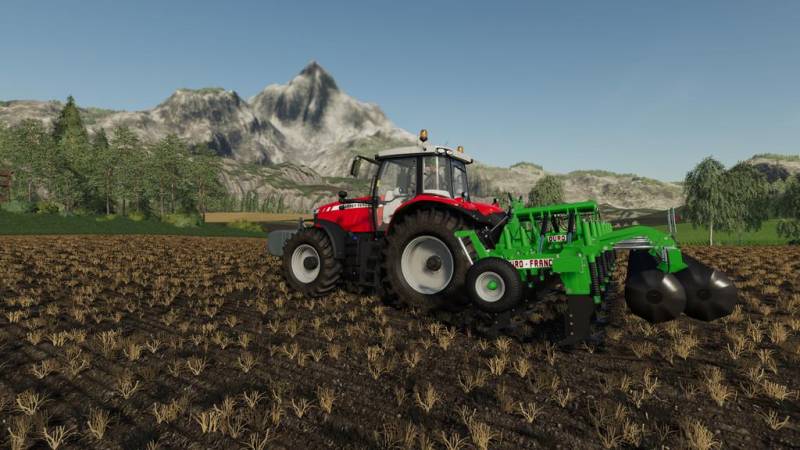 FS19 DURO FRANCE SUBSOILER FOLDABLE V1.0 • Farming simulator 19, 17, 22 ...