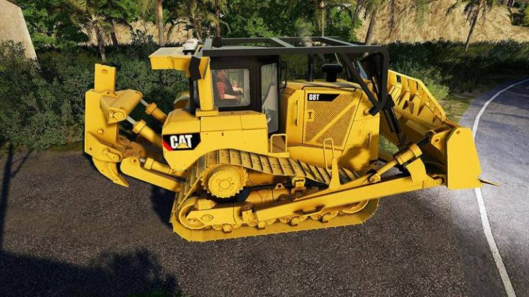 FS19 BULLDOZER CATERPILLAR D8T SDM V1.0 • Farming simulator 19, 17, 22 ...